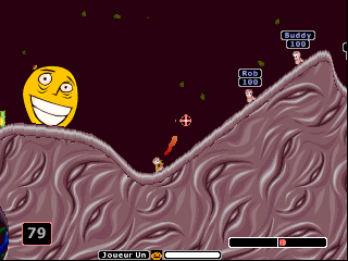 Worms Armageddon screenshot 3 for Nintendo 64